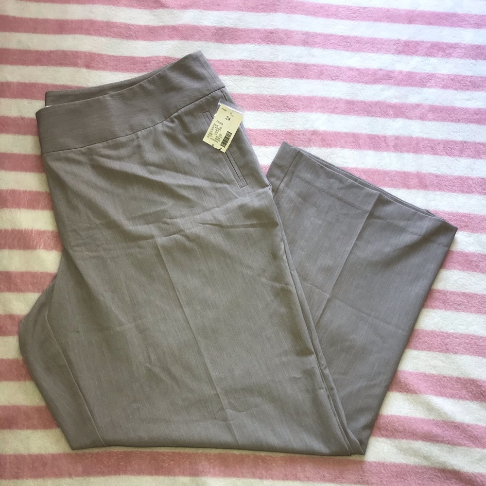 NWT Grey Dress Pants Size 24